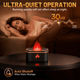 thumbnail image 3 of BCOOSS Mini Essential Oil Diffuser for Home Aroma Air Aromatherapy Diffuser and Humidifier with 7 LED Lights,Black, 3 of 7