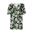 thumbnail image 2 of ATENAR Shirts for Women Lightweight Loose Womens Shirts Summer Tee Green XL, 2 of 5