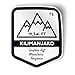 thumbnail image 2 of Squiddy Mount Kilimanjaro - Vinyl Sticker Decal for Phone, Laptop, Water Bottle (3" high), 2 of 4