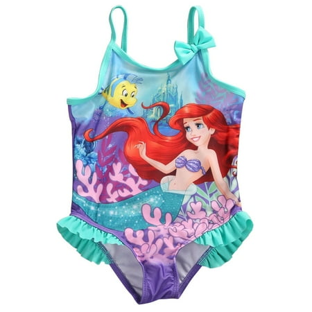 

Toddler Kids Girls Bathing Tankini Bikini Suit Swimwear Little Mermaid Costume