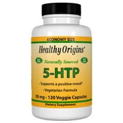 Healthy Origins 5-HTP 50 mg, 120 Veggie Capsules