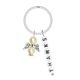 thumbnail image 1 of Fiudx Ofertas relampago Llavero en forma de ángel, llavero blanco y azul, regalo para baby shower, colgante, 1 of 1