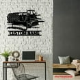 thumbnail image 4 of Craftnamesign Custom US Skid Steer Driver Metal Wall Art LED Light, Custom Skidsteer Name Sign, 4 of 5
