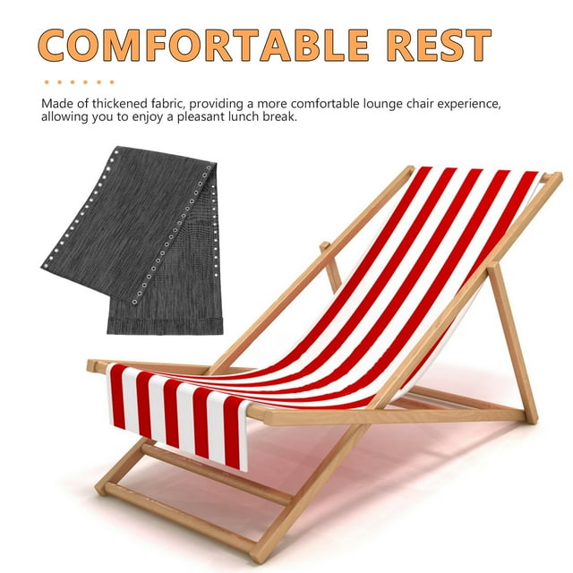 unbranded 1Jgo Tela Reemplazo Para Sillón De Jardín Con De Nylon Elástica Y Resistente