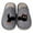 Grey, variant on Winter Scuff Slippers for Women Men Funny Matching Cat Embroidery Corduroy Home Shoes Memory Foam Slip on Slides White 7