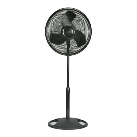 Lasko 16" Oscillating Pedestal Stand 3-Speed Fan, Model #S16500, Black