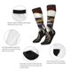 thumbnail image 3 of Fotbe Retro American Eagle A Calcetas Divertidas Estampadas para Hombre y Mujer, Calcetas de Algodón hasta la Rodilla para Caminar, Correr, Enfermería y Embarazo, 3 of 6