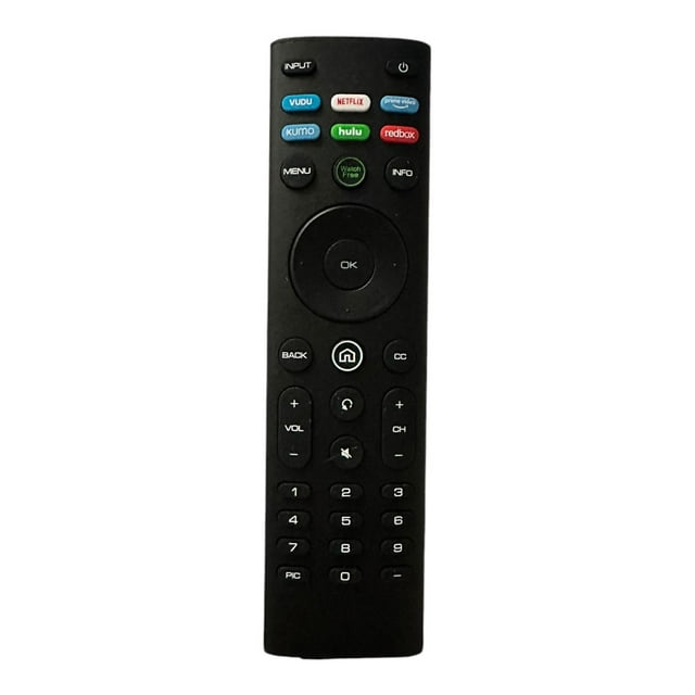 Control Remoto Compatible Con Pantallas Vizio V-Series LED LCD QLED negro
