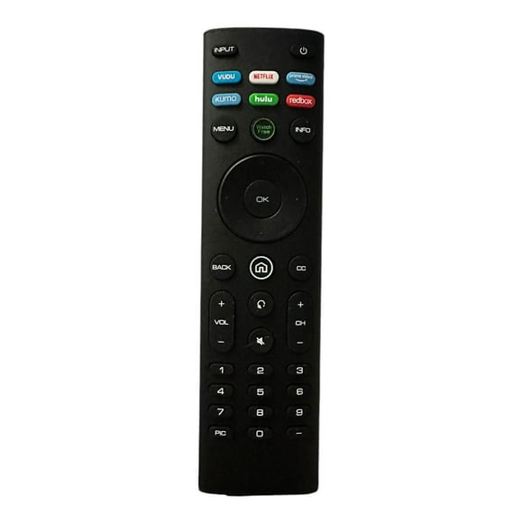 Control Remoto Compatible Con Pantalla Vizio Smart XRT-140 XRT-136 Negro