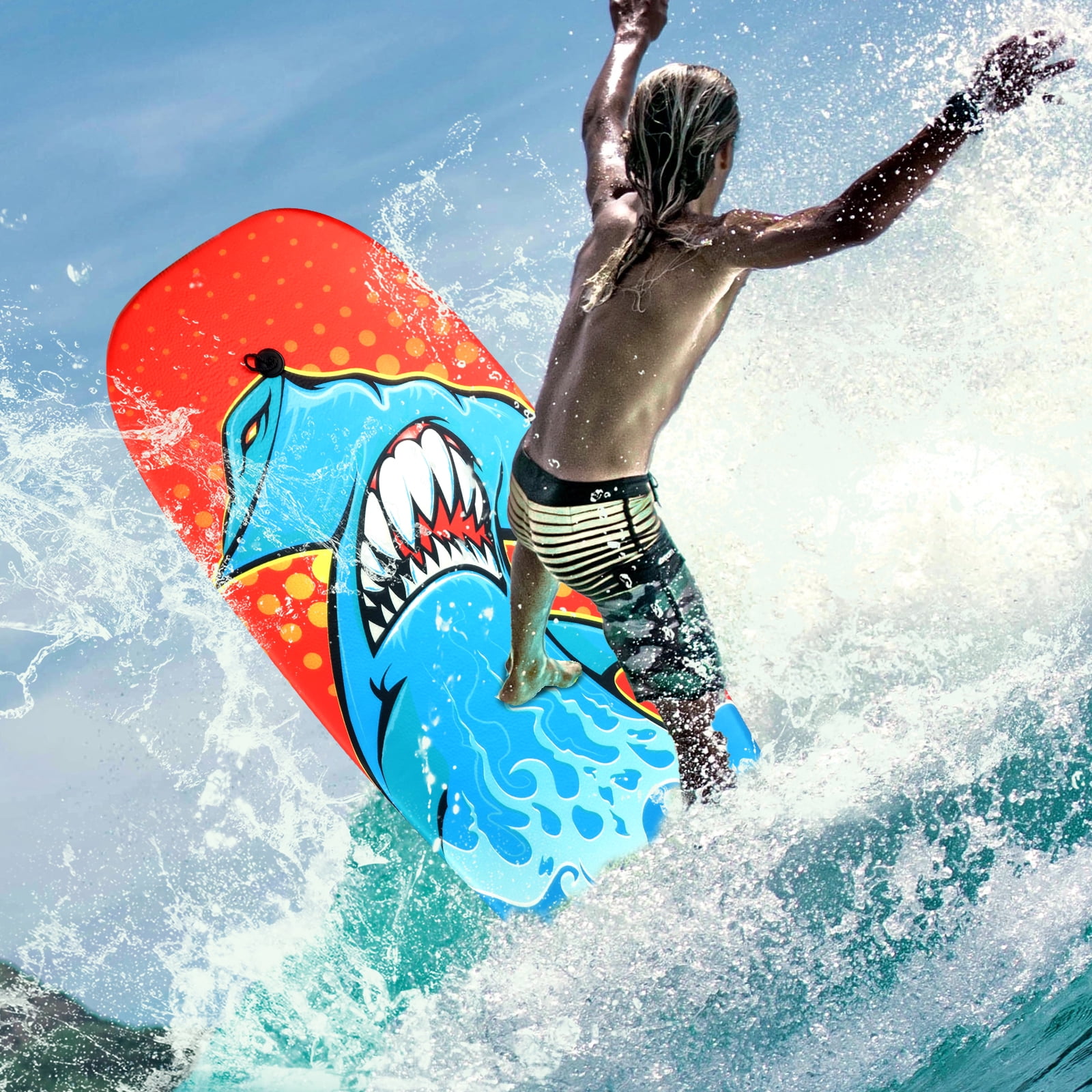 EURO SAKURA 37''/41'' Lightweight Body Board with Wrist EURO SAKURA 37''/41'' Lightweight Body Board with Wrist