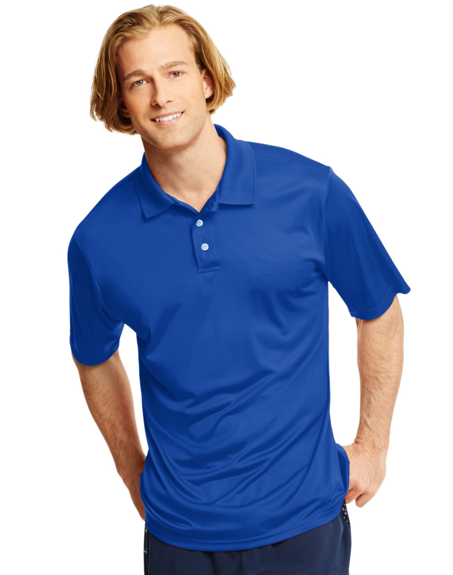 Hanes Cool DRI Chemise de Sport pour Hommes, G, Royal Profond