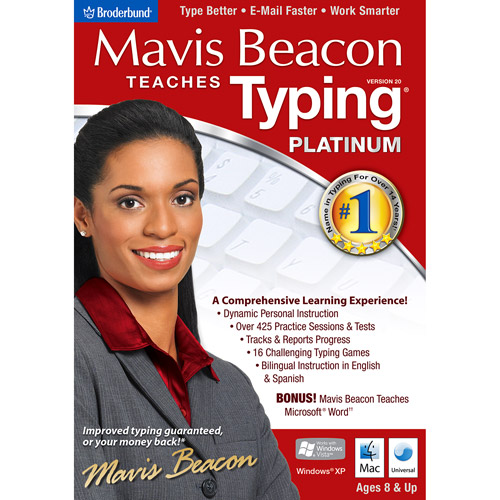 the mavis beacon teaches typing platinum 20 with the rapid