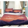 thumbnail image 1 of 3D Sunset Sky Cloud Mountain Quilt Cover Set Ropa de Cama Set Funda Nórdica, 1 of 3
