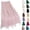 Pink-06, variant on STETMN Women's Maxi Tulle Skirts Ruffle Flowy Hem Skirt Elastic Waist Tiered Swing Elegant Skirt