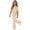 Beige, variant on Mooqilaa Girls Outfit Sets Short Sleeve, Printed Summer 2 Piece Girls Clothing Sets Beige Size 14