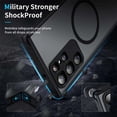 thumbnail image 4 of Compatible with magsafe Wireless Charge Case Magnetic Phone Case for Samsung Galaxy S22 Plus (black,S22 Plus), 4 of 7