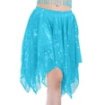 thumbnail image 2 of THDHVS Women's Skirts,Women Sequin Dance Skirt Solid Color Performance with Allover Sparkle for Stage Show Cheerleading Competition or Fashion Party Wear,Skirts for Women Trendy, 2 of 4