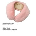thumbnail image 7 of Eoperou Winter Fake Collar Soft Cozy Faux Fur Solid Color Windproof Warm Thickened Lightweight Fluffy Neck Protection Decorative Neck Warmer Neck Wrap, 7 of 7