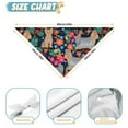 thumbnail image 6 of Dog Bandana 1 Pack,Yorkie Dog and Flower Florals Bandanas for Dogs,Cat Bandana,Small/ Large Dog Bandana 2 Size,Dog Bandanas, 6 of 6