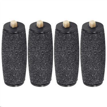 4Pcs/Lot Replacement Roller Heads For Velvet Smooth Electric Foot File Pedicure Machine Callus Remover Care Tool
