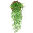 thumbnail image 1 of Artificial Greenery Fern Plant: Hanging Plastic Fake Vine Plant Wall Home Decor, 1 of 10