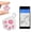 Pink, variant on GPS Tracker Portable Mini Cat Dog Pet Tracking For Child Bluetooth 5.0 Mobile Key Finder, Mini Paw-Shaped Item Locator for Cats Dogs Keys Bags