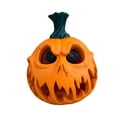thumbnail image 4 of Estatua de calabaza iluminada para decoración de mesa, figura de resina de terror, regalo de Halloween, decoración de Halloween para porche y oficina, 4 of 9