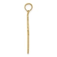 thumbnail image 2 of 14k Yellow Gold Passion Cross Pendant Charm, 2 of 4