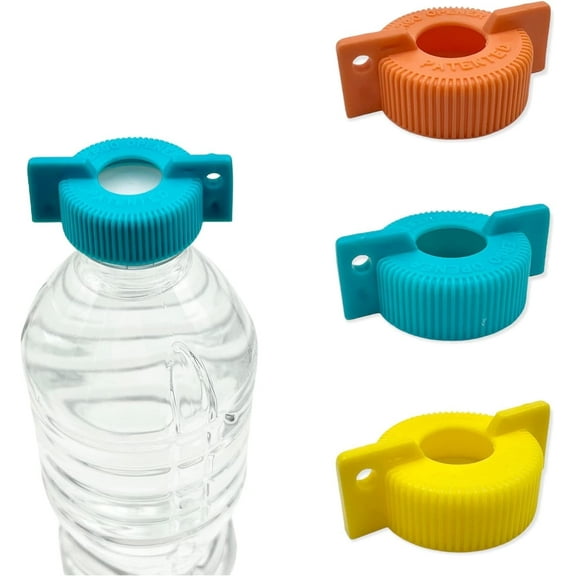 Ergonomic Bottle Caps Water Bottle Openers - 3-pack