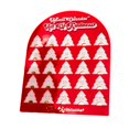 thumbnail image 3 of Calendario de Adviento de Navidad Adorno de escritorio con números Decoración navideña Calendario de Navidad para recuerdo de fiesta Dormitorio Rojo, 3 of 9