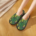 thumbnail image 5 of Slippers for Women, Cactus 1 Womens Slippers Fuzzy Winter House Shoes, Soft Anti-Skid Slippers Indoor and Outdoor, 5 of 5