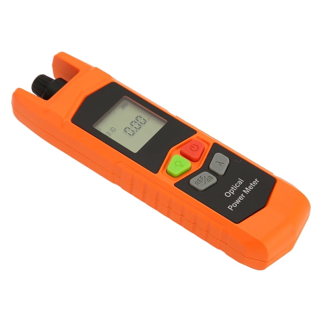 Fiber Optic Cable Tester, 7 Wavelengths 800 To 1700nm 2.5mm LED Light Optical Power Meter For Maintenance