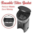 thumbnail image 7 of Brentwood Single-Serve Iced Coffee and Tea Maker with Reusable Filter, KT-2121BK, 7 of 7
