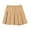 Beige1, variant on Uniform Skirts Girls School Uniform Skirts Pleated Midi Skirt British Style Elastic Waist Casual Girls Skirts Beige1 5 Years-6 Years