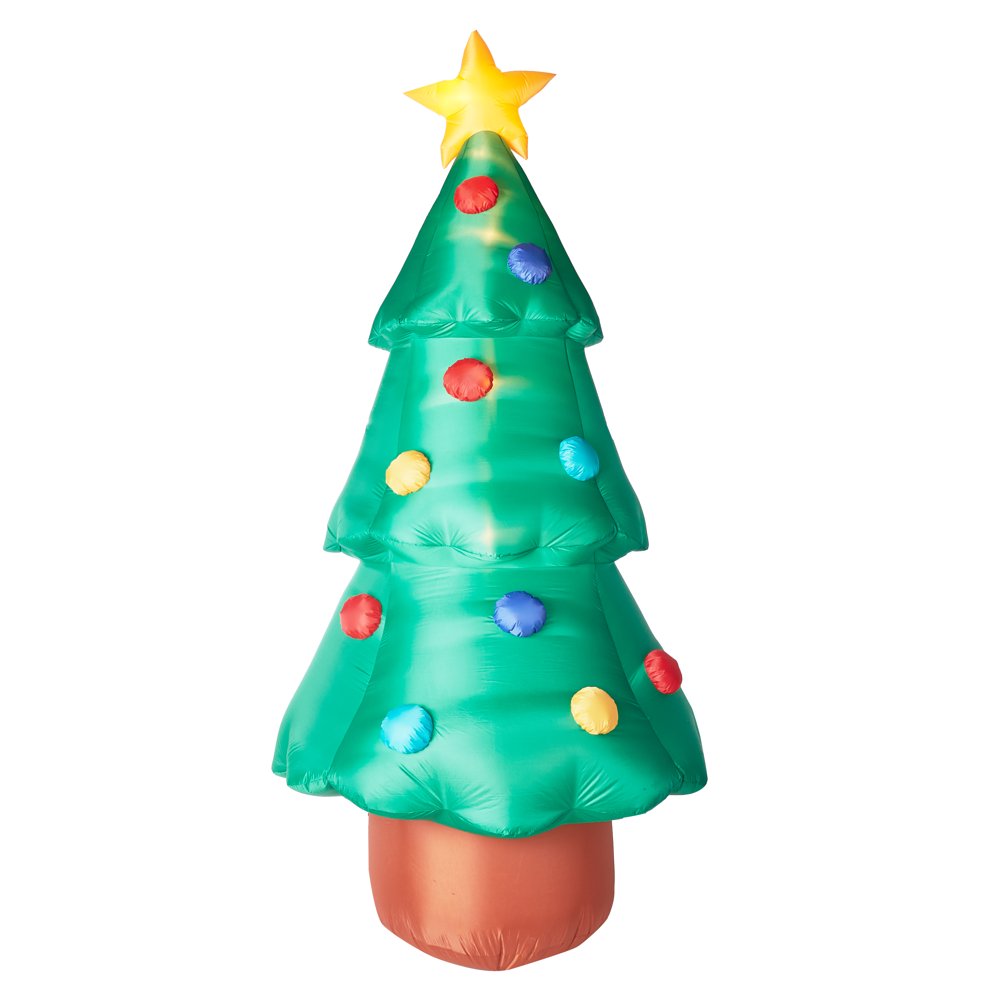 Holiday Time Christmas Tree Inflatable, 10'