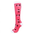 thumbnail image 2 of Vorkoi Plus Size Compression Socks Wide Calf for Women & Men 20-30 mmhg-Extra Wide Calf Knee High Support Socks for Nurse, 2 of 3