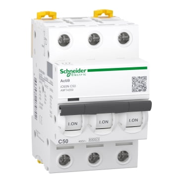 iC65N Schneider Circuit Breaker 3Pole 50 Amp.