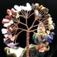 thumbnail image 2 of Quemador de incienso de dinero con piedra de cristal de árbol, curación de reflujo de 7 chakras (vertical), 2 of 3