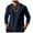 Z01 Navy, variant on Mens Long Sleeve Sun Protection Shirts Solid Color Collar Lapel Drawstring Imitation And Linen Shirt Tropical Vacation Clothes