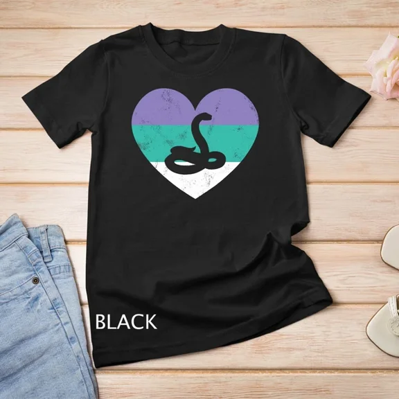 Snake Gift Shirt For Women & Girls Retro Cute Cobra Python Unisex T-Shirt