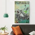 thumbnail image 4 of Everything Will Kill You So Choose Something Fun Poster Home Decor Poster Wall Art Hanging Picture Print Bedroom Decorative Painting Posters Room Aesthetic 08x12inch(20x30cm), 4 of 6