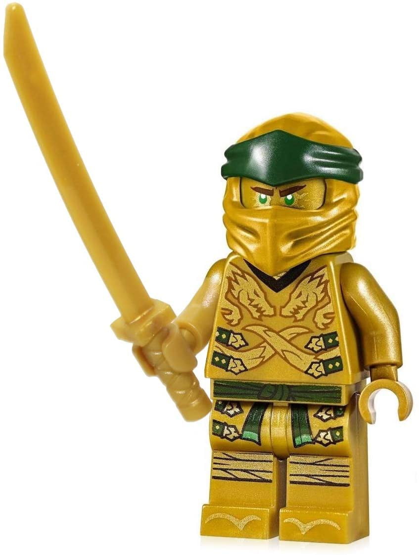 lego ninjago legacy lloyd golden ninja minifigure no