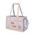 thumbnail image 1 of Bolsa de transporte para mascotas Salvador bolsa de malla cómoda para animales pequeños senderismo al aire libre, 1 of 10