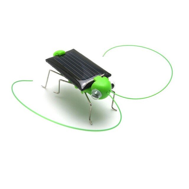 4*1.8 cm Solar Power Toy Energy Crazy Cricket Kit Christmas Gift Toys Entertainment