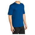 thumbnail image 4 of Yellow Rooster Men's PosiCharge Competitor Polyester Tee Shirt True Royal S, 4 of 8