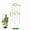 S, variant on Garden Trellis Square Tomato Cage Fiberglass Climbing Plant Support Frame 4-Corner Cucumber Cages for Climbing Plants Vegetables Flowers