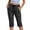 Dark Gray, variant on Womens Capris with Pockets Summer Outdoor Travel Hiking Pants Lightweight Quick Dry Cropped Athletic Pants with Pockets Khaki XXL