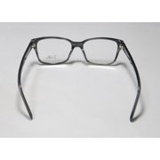 New Emilio Pucci 2678 Womens/ladies Oversized Full-rim Striped Grey Frame Demo Lenses 52-16-135 Eyeglasses/glasses