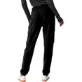 thumbnail image 3 of Women's Cargo Sweatpants Athletic Joggers 4 Pockets Sporty Pants Pink XXL, 3 of 4