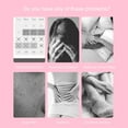 thumbnail image 4 of Portable Cordless Heating Pad Belt Electric Waist Belt Device for Women Waist Massager Stomach Waist Belly Uterus Warming Belt 3 Heat Levels and 3 Massage Modes USB Rechargeable, 4 of 7